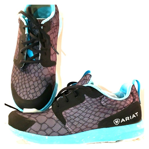 ariat tennis shoes turquoise